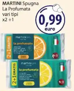 Acqua & Sapone MARTINI Spugna La Profumata offerta