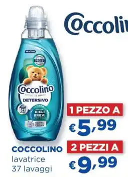 Acqua & Sapone COCCOLINO lavatrice offerta
