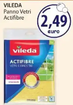 Acqua & Sapone VILEDA Panno Vetri Actifibre offerta