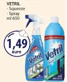 Acqua & Sapone VETRIL - Squeeze - Spray offerta
