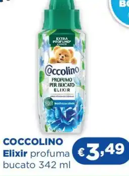 Acqua & Sapone COCCOLINO Elixir profuma bucato offerta