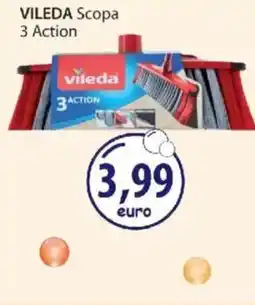 Acqua & Sapone VILEDA Scopa 3 Action offerta