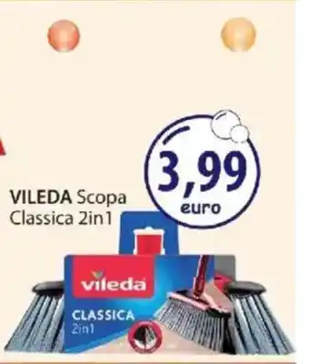 Acqua & Sapone VILEDA Scopa Classica 2in1 offerta