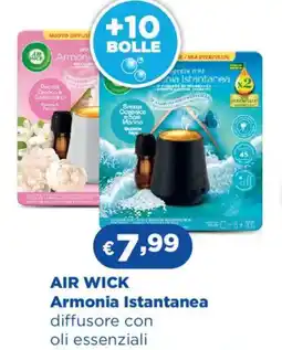 Acqua & Sapone AIR WICK Armonia Istantanea diffusore con oli essenziali offerta