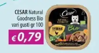 Acqua & Sapone CESAR Natural Goodness Bio offerta