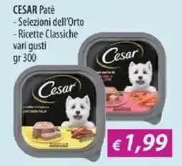 Acqua & Sapone CESAR Patè - Selezioni dell'Orto - Ricette Classiche offerta