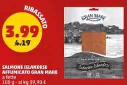 PENNY Salmone islandese affumicato gran mare offerta