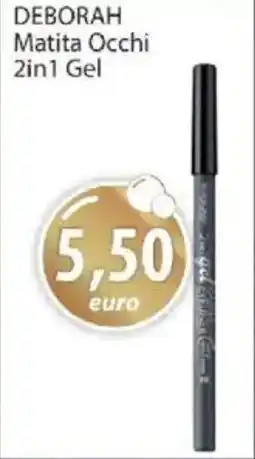 Acqua & Sapone DEBORAH Matita Occhi 2in1 Gel offerta