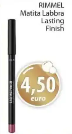 Acqua & Sapone RIMMEL Matita Labbra Lasting Finish offerta