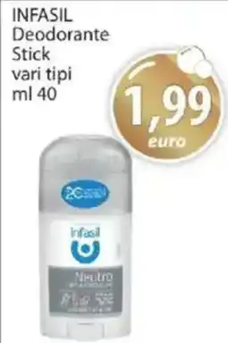Acqua & Sapone INFASIL Deodorante Stick offerta