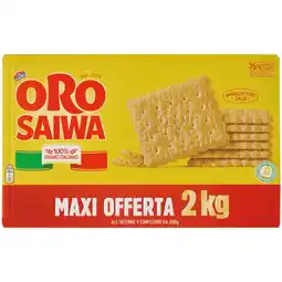 Ipercoop VALIGETTA BISCOTTI ORO SAIWA offerta