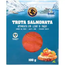 Ipercoop TROTA SALMONATA AFFUMICATA THE ICELANDER offerta