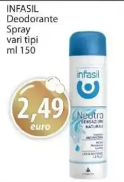 Acqua & Sapone INFASIL Deodorante Spray offerta
