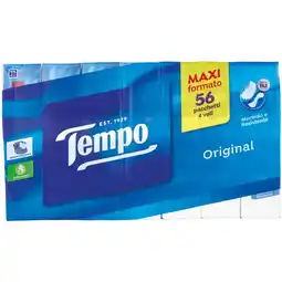 Ipercoop FAZZOLETTI ORIGINAL TEMPO offerta