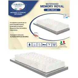 Ipercoop MATERASSO MEMORY ROYAL offerta