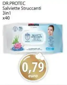 Acqua & Sapone DR.PROTEC Salviette Struccanti 3in1 x40 offerta