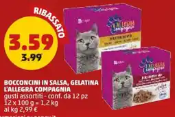 PENNY Bocconcini in salsa, gelatina l'allegra compagnia offerta