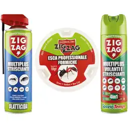 Ipercoop REPULSIVO FORMICHE, SCARAFAGGI E INSETTI STRISCIANTI BLATTICIDA ZIG ZAG offerta