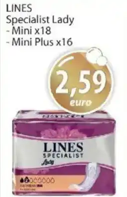 Acqua & Sapone LINES Specialist Lady - Mini x18 Mini Plus x16 offerta