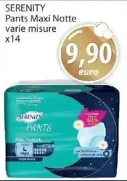 Acqua & Sapone SERENITY Pants Maxi Notte x14 offerta