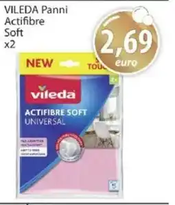 Acqua & Sapone VILEDA Panni Actifibre Soft x2 offerta