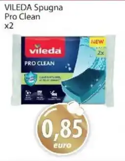 Acqua & Sapone VILEDA Spugna Pro Clean x2 offerta