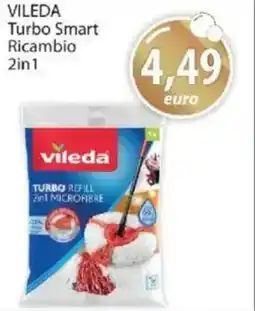 Acqua & Sapone VILEDA Turbo Smart Ricambio 2in1 offerta