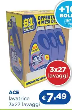 Acqua & Sapone ACE lavatrice offerta
