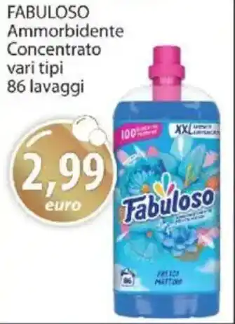 Acqua & Sapone FABULOSO Ammorbidente Concentrato offerta