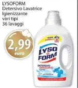 Acqua & Sapone LYSOFORM Detersivo Lavatrice Igienizzante offerta