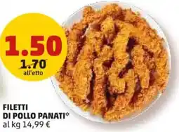 PENNY Filetti di pollo panati offerta