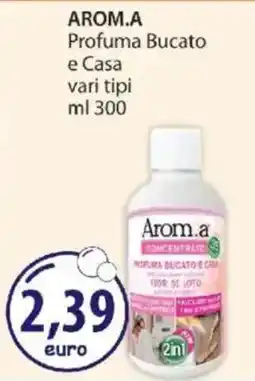 Acqua & Sapone AROM.A Profuma Bucato e Casa offerta
