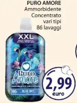 Acqua & Sapone PURO AMORE Ammorbidente Concentrato offerta