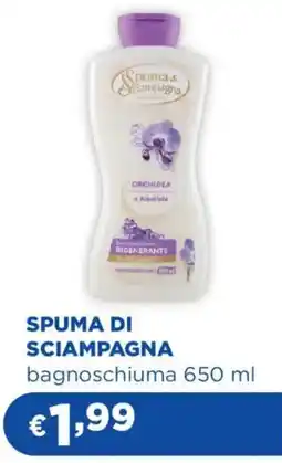 Acqua & Sapone SPUMA DI SCIAMPAGNA bagnoschiuma offerta
