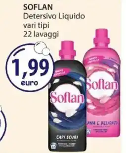 Acqua & Sapone SOFLAN Detersivo Liquido offerta