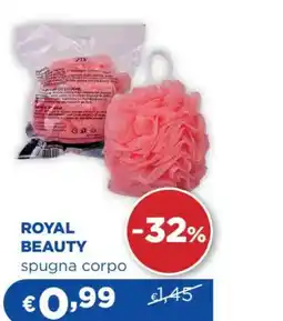 Acqua & Sapone ROYAL BEAUTY spugna corpo offerta