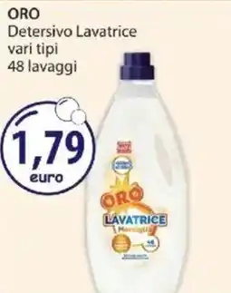 Acqua & Sapone ORO Detersivo Lavatrice offerta