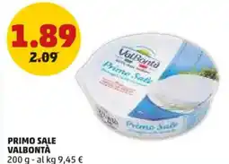 PENNY Primo sale VALBONTÀ offerta