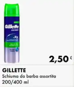 Iper Tosano GILLETTE Schiuma da barba offerta
