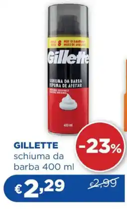 Acqua & Sapone GILLETTE schiuma da barba offerta