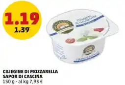 PENNY Ciliegine di mozzarella sapor di cascina offerta