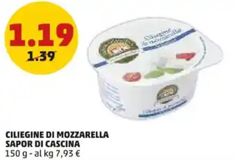 PENNY Ciliegine di mozzarella sapor di cascina offerta