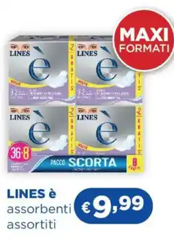Acqua & Sapone LINES è assorbenti offerta