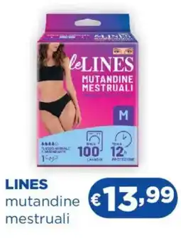 Acqua & Sapone LINES mutandine mestruali offerta