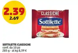 PENNY Sottilette classiche offerta
