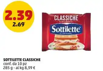 PENNY Sottilette classiche offerta