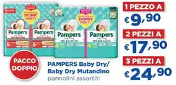Acqua & Sapone PAMPERS Baby Dry/ Baby Dry Mutandino pannolini offerta