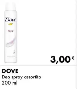 Iper Tosano DOVE Deo spray offerta