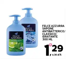 Extra Supermercati Felce azzurra sapone antibatterico/ classico/ idratante offerta
