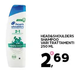 Extra Supermercati Head&shoulders shampoo offerta